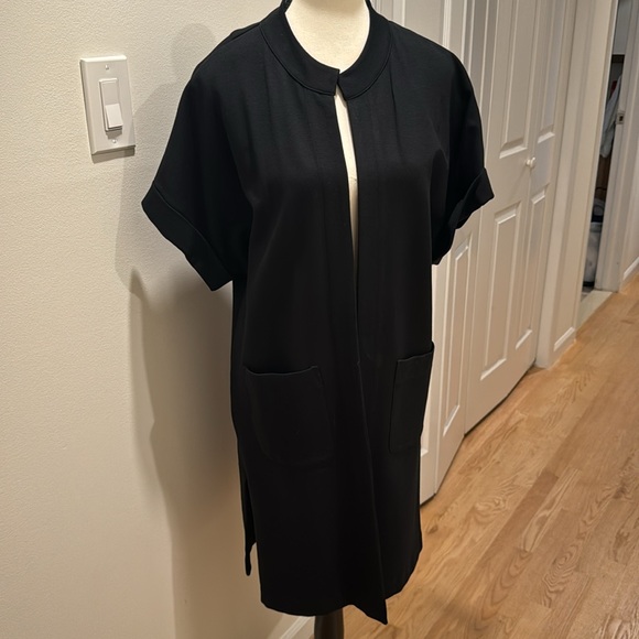 Duette NY Lux Ponte long open cardigan -The Worth size Large - Picture 6 of 11